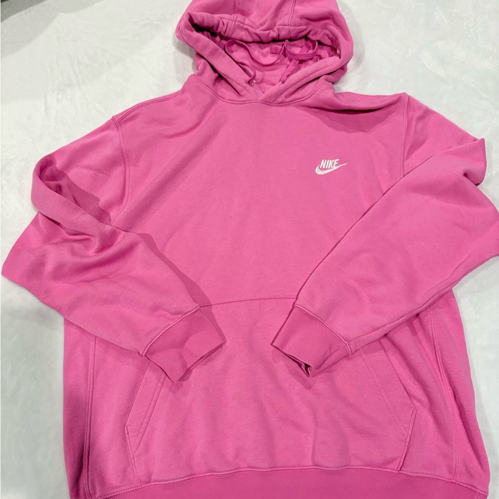 Men’s Nike Pink Hoodie Large